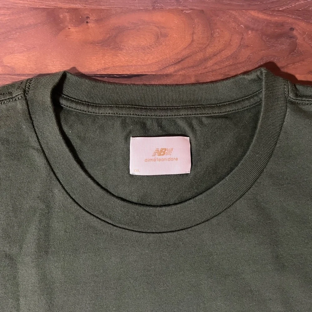 Aime Leon Dore ALD / New Balance 997 Logo Tee Kombu Green T-Shirt Men’s Size XXL - Picture 3 of 8